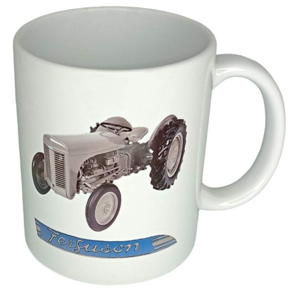 Harmaa Fergu muki RETRO MUKI