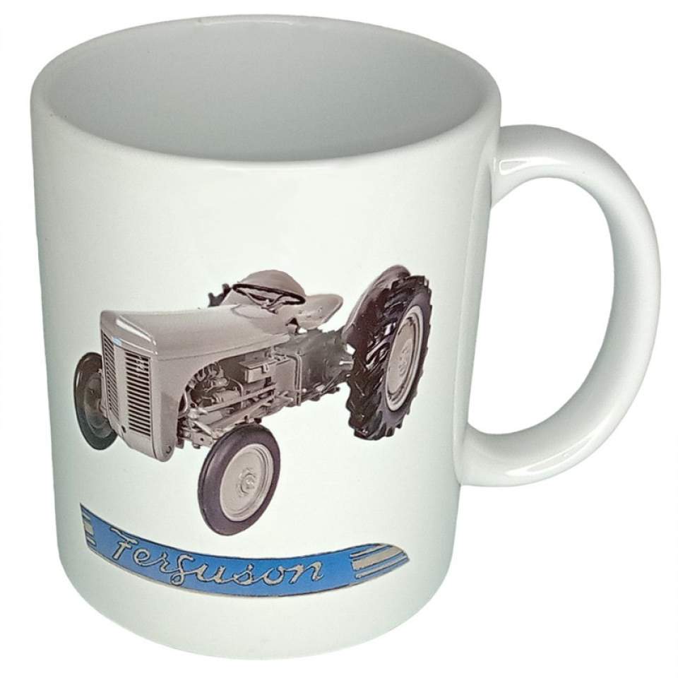 Harmaa Fergu muki RETRO MUKI