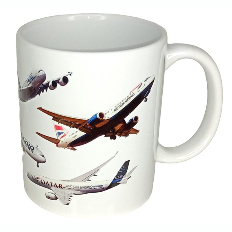 Lentokone muki RETRO MUKI sarja - Image 5