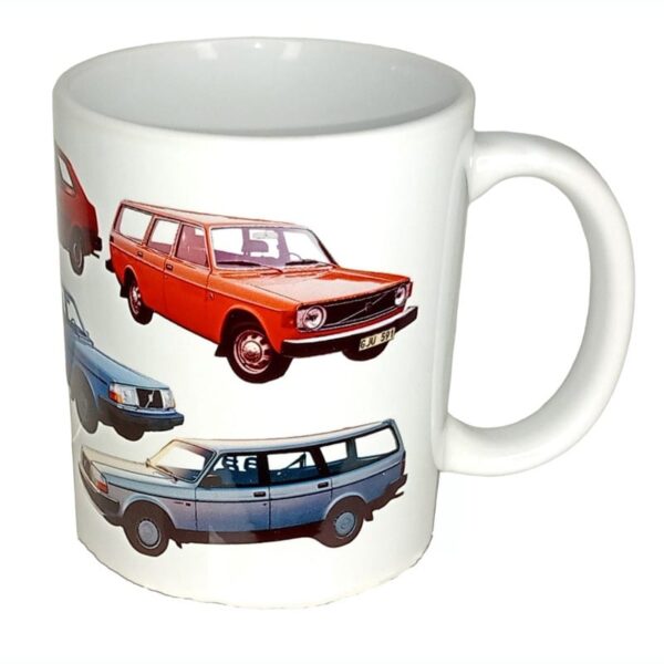 Volvot 1970/80 muki RETRO MUKI sarja