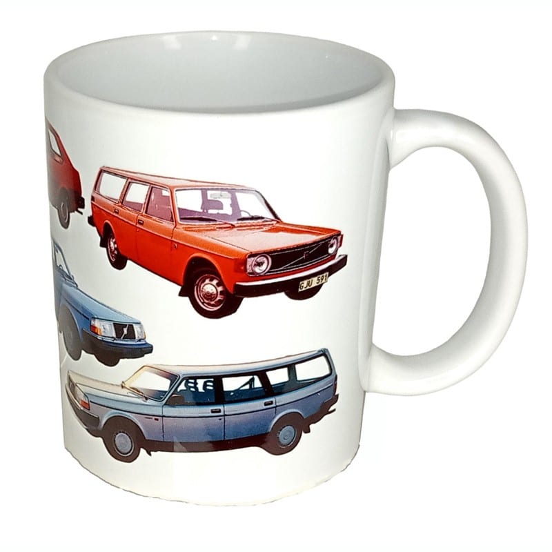 Volvot 1970/80 muki RETRO MUKI sarja