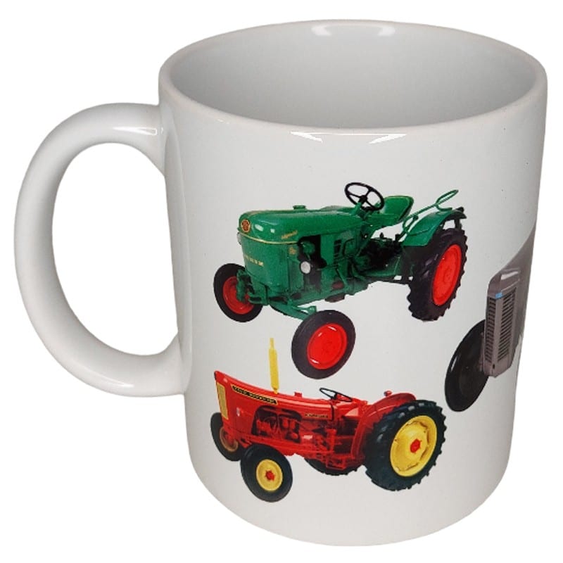 Vanhat traktorit viisi klassikkoa muki RETRO MUKI - Image 3