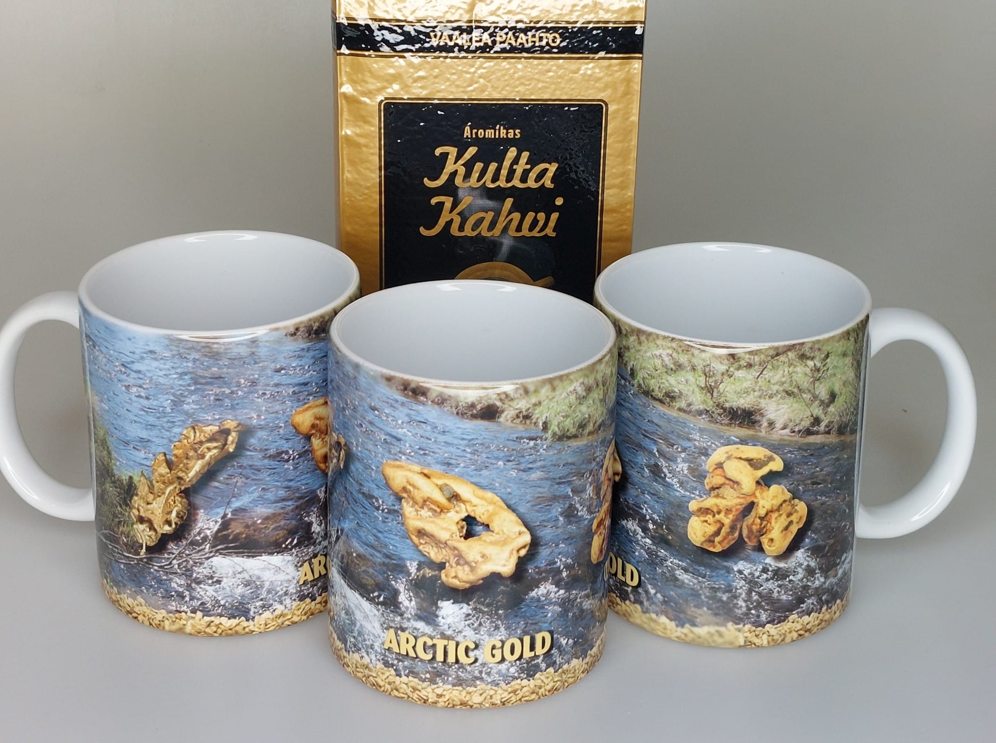 Kultapuro -muki kultahiput purossa Arctic Gold - Image 5