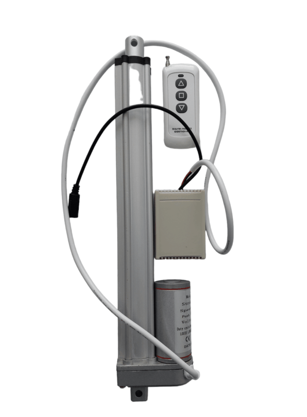 Lineaarimoottori 12V 250mm 1300N Kauko-ohjaus