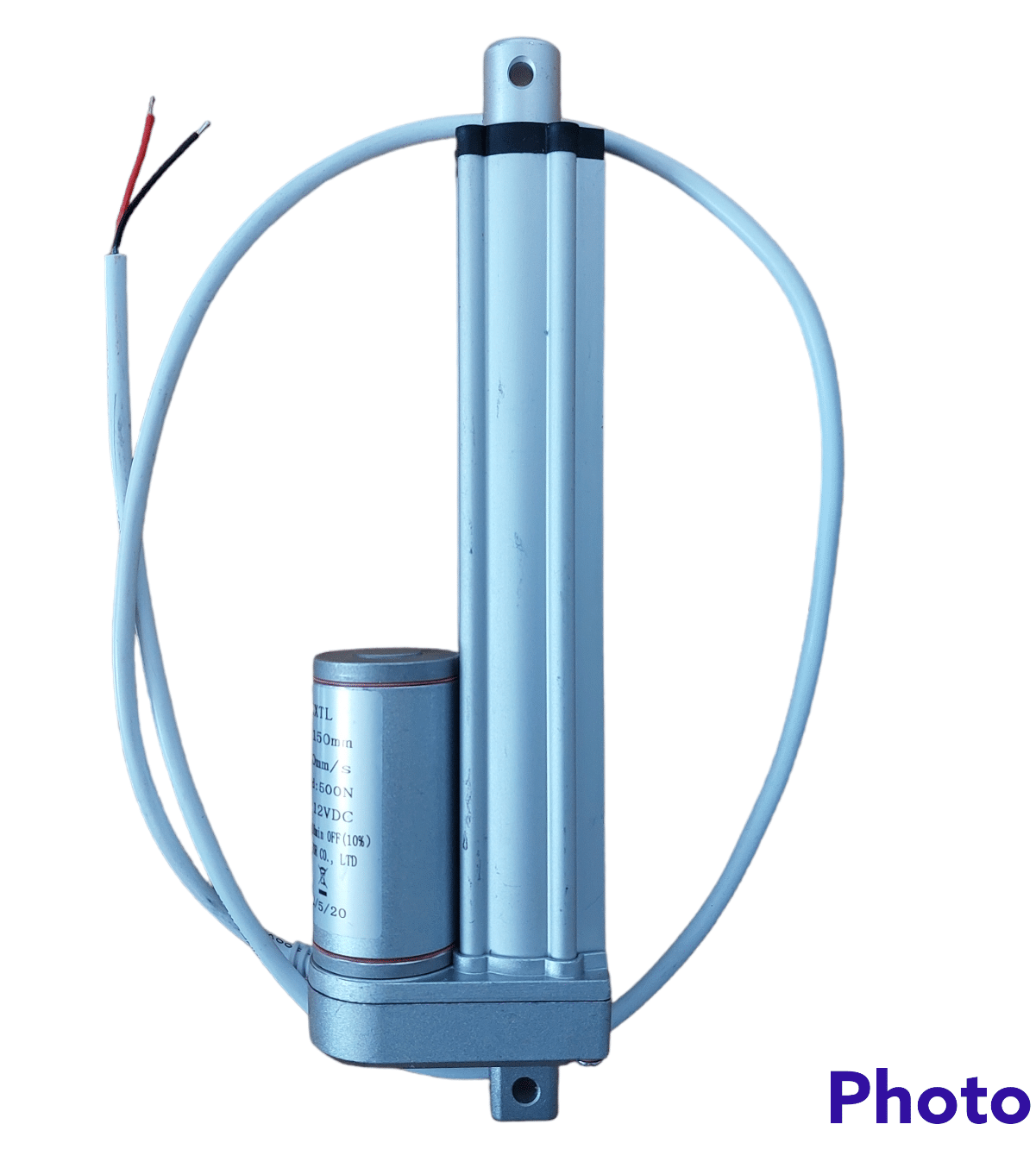 Lineaarimoottori 12V 250mm 700N