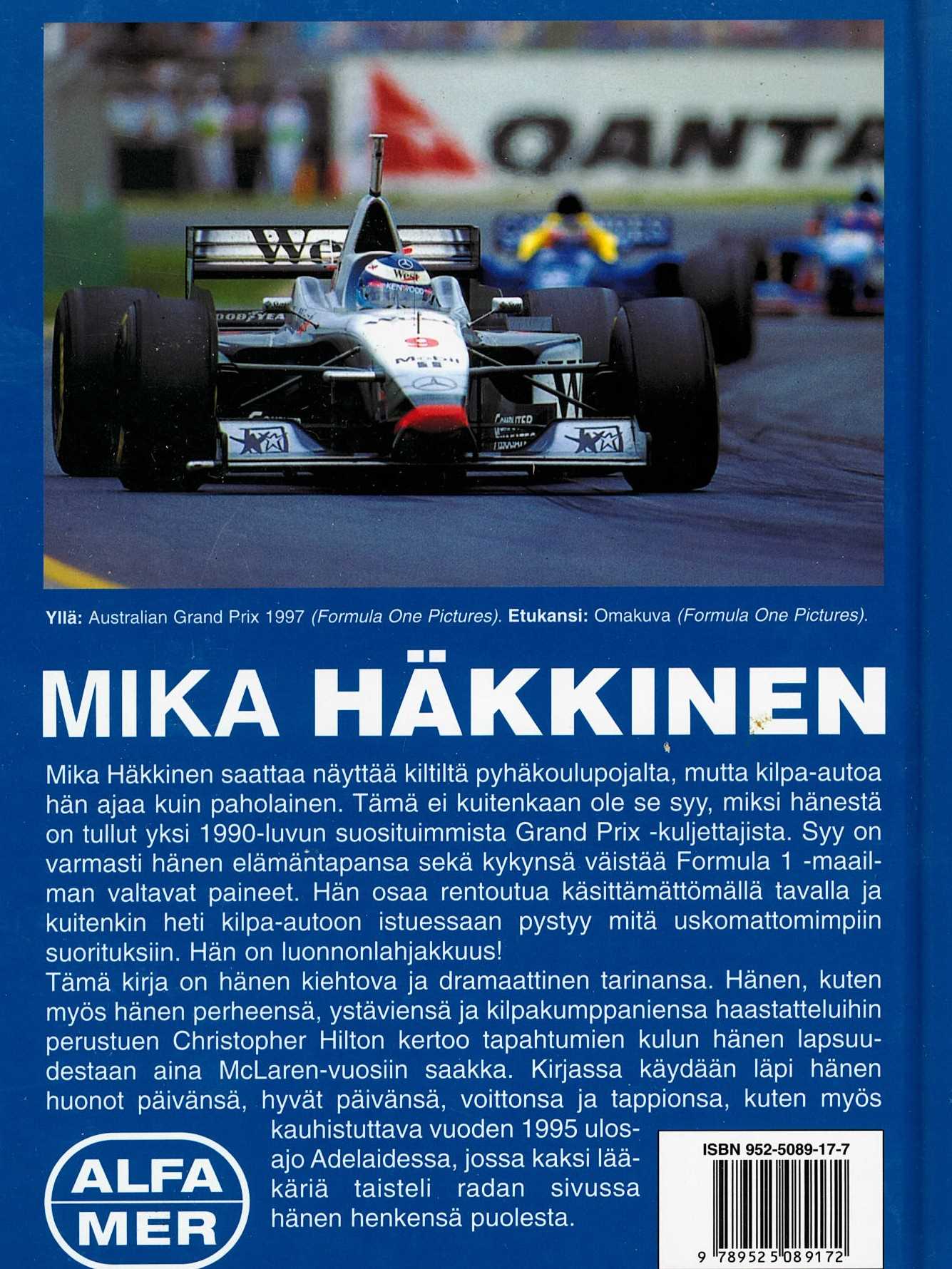 Mika Häkkinen; Alfamer -kirja - Image 2