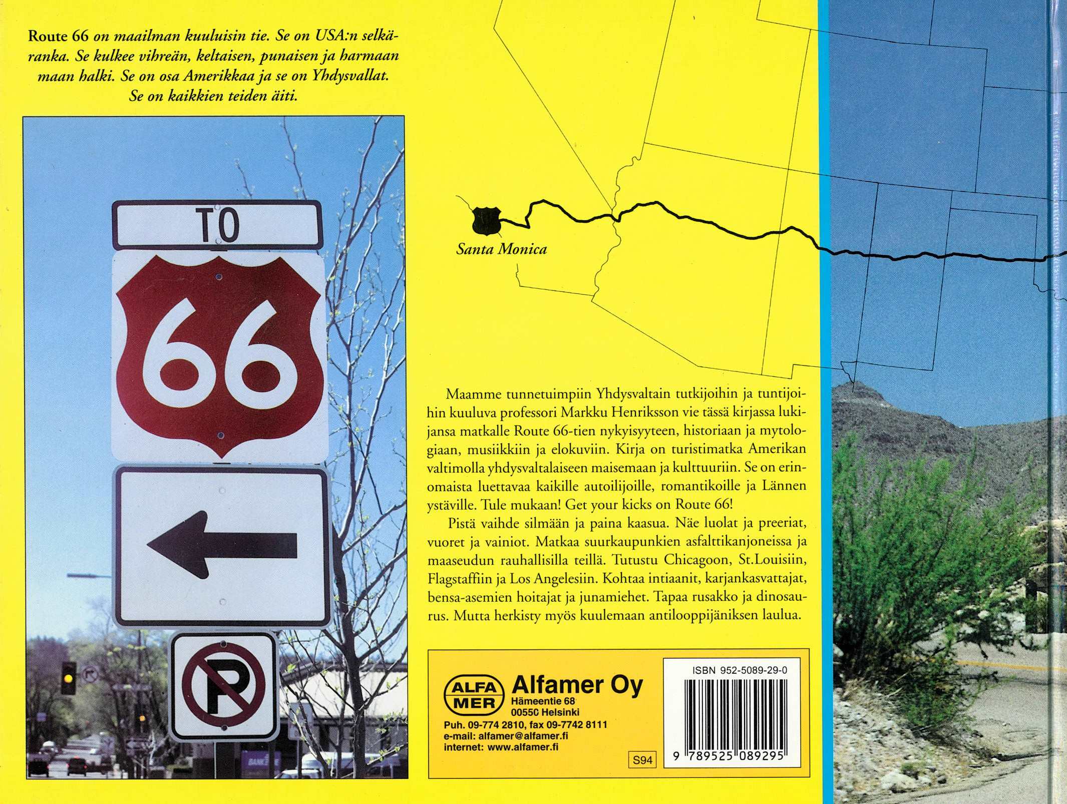 Amerikan tiellä - ROUTE 66; Alfamer -kirja - Image 2
