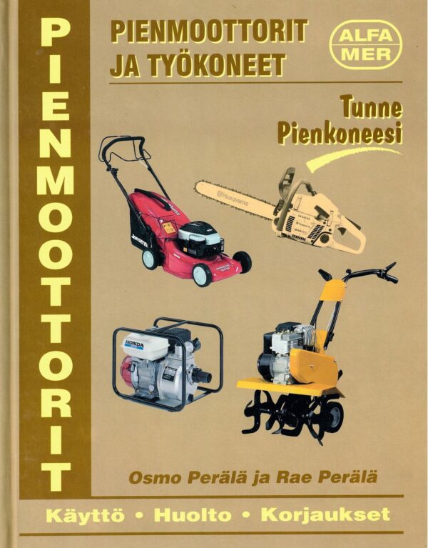 Pienmoottorit ja työkoneet; Alfamer -kirja, antikvariaatti