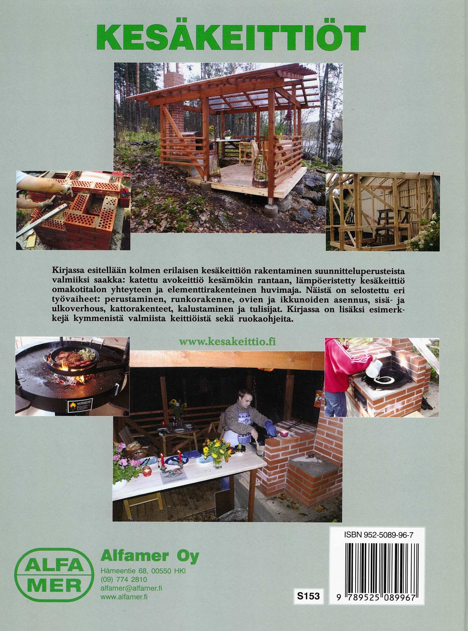 Kesäkeittiöt; Alfamer -kirja, antikvariaatti - Image 2