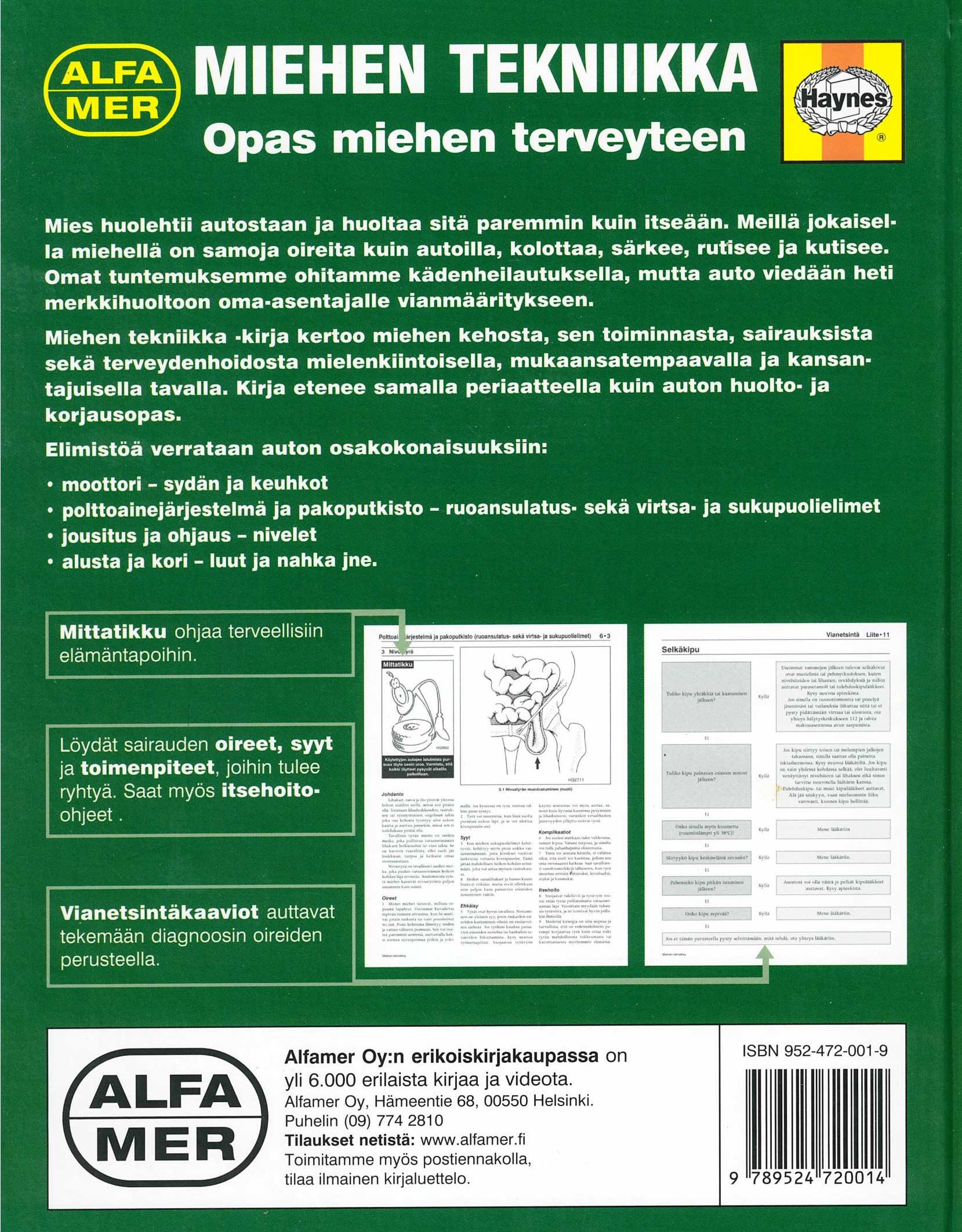 Miehen tekniikka; Alfamer -kirja, antikvariaatti - Image 2