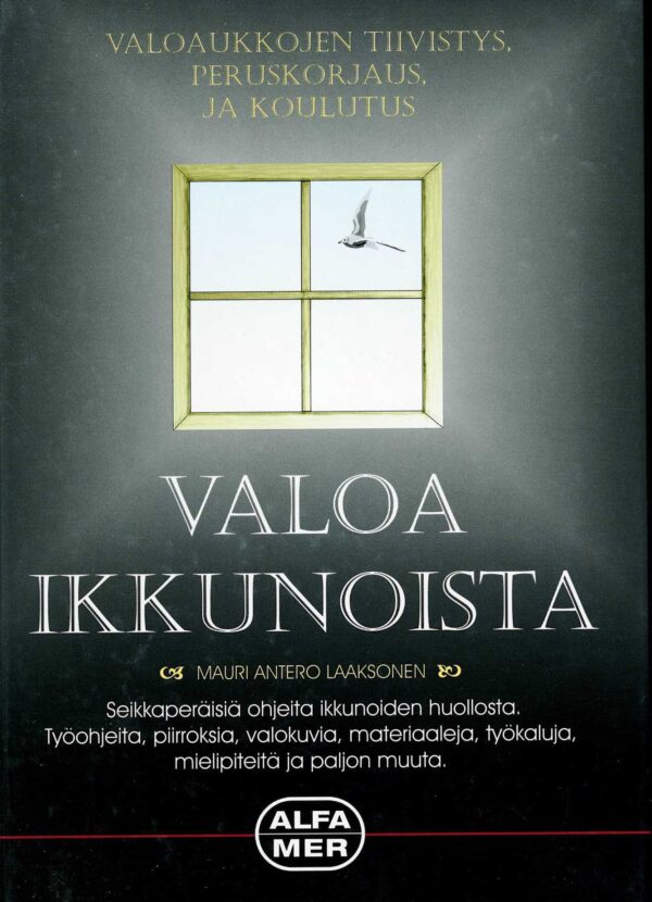 Valoa ikkunoista; Alfamer -kirja, antikvariaatti