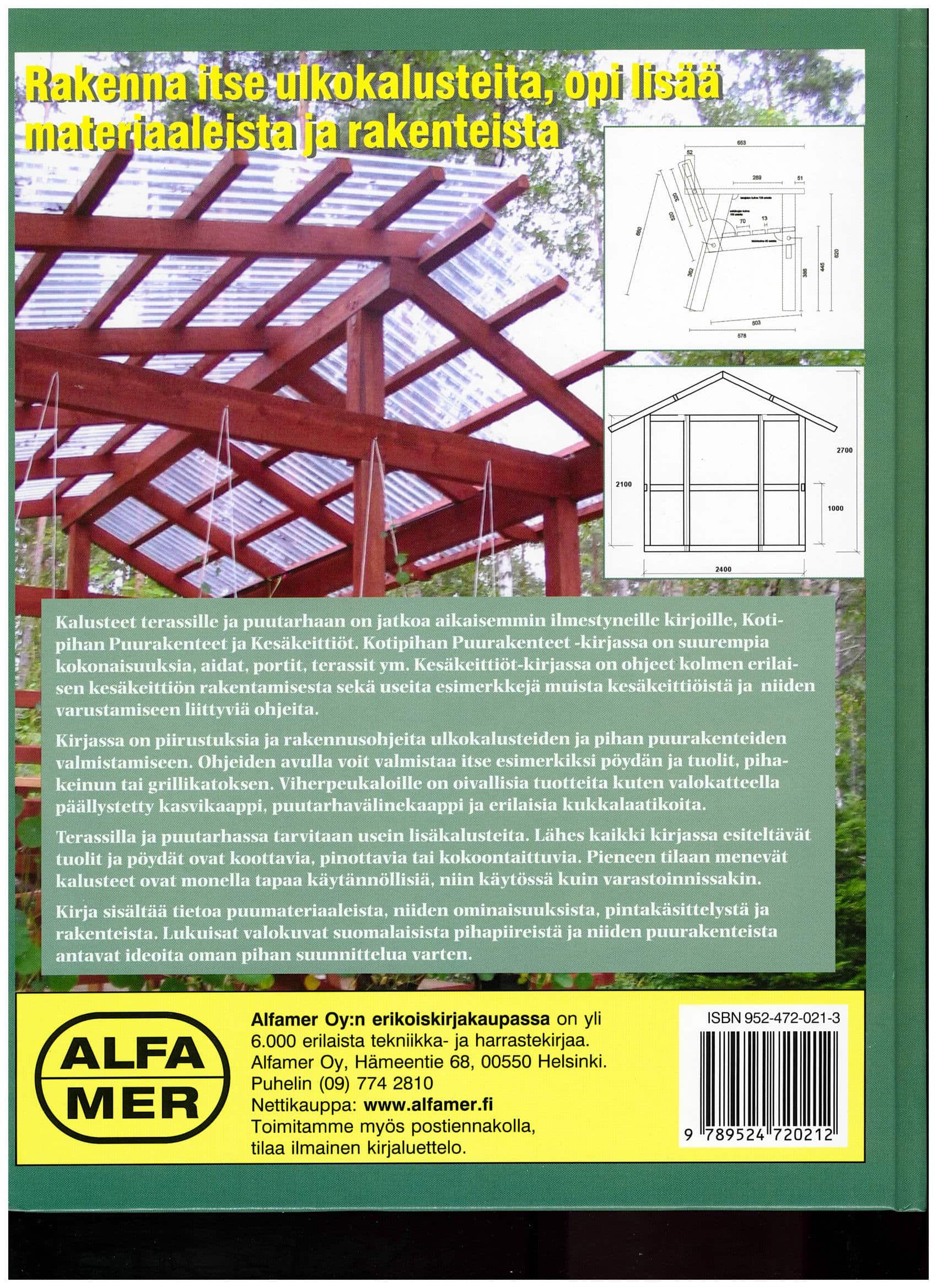 Kalusteet terassille ja puutarhaan; Alfamer, antikvariaatti - Image 2