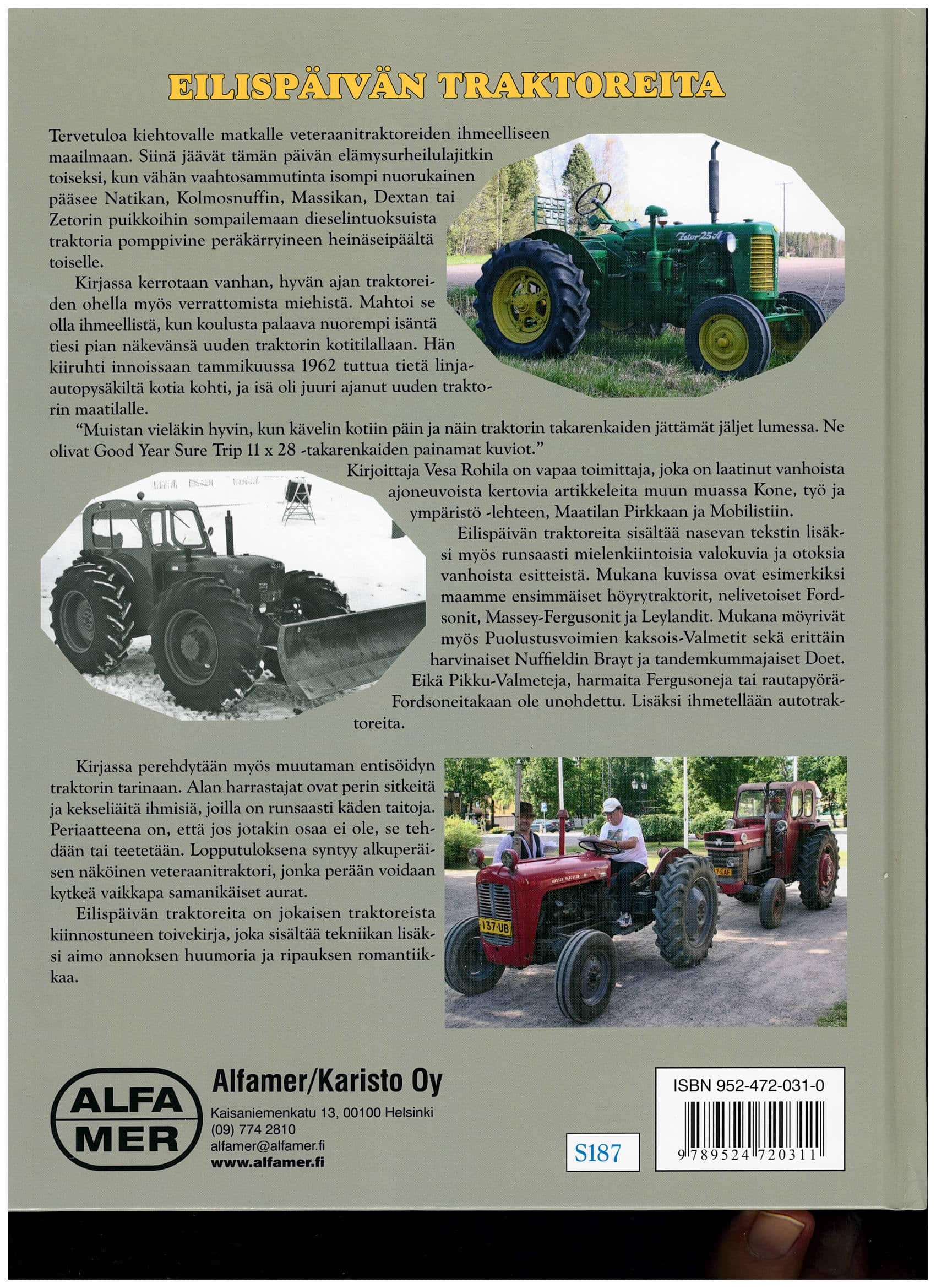 Eilispäivän traktoreita; Alfamer -kirja - Image 2