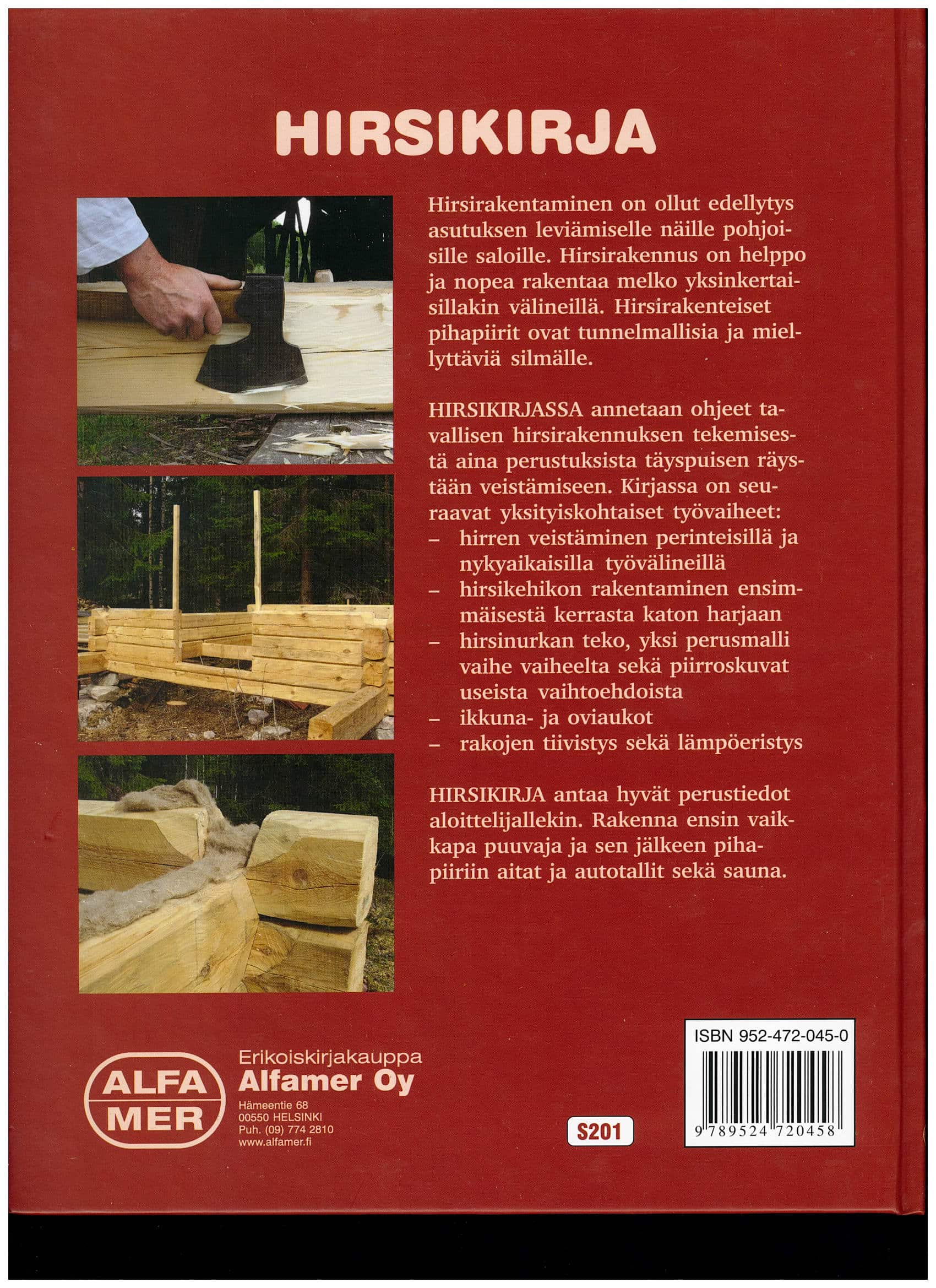 HIRSIKIRJA; Alfamer -kirja - Image 2