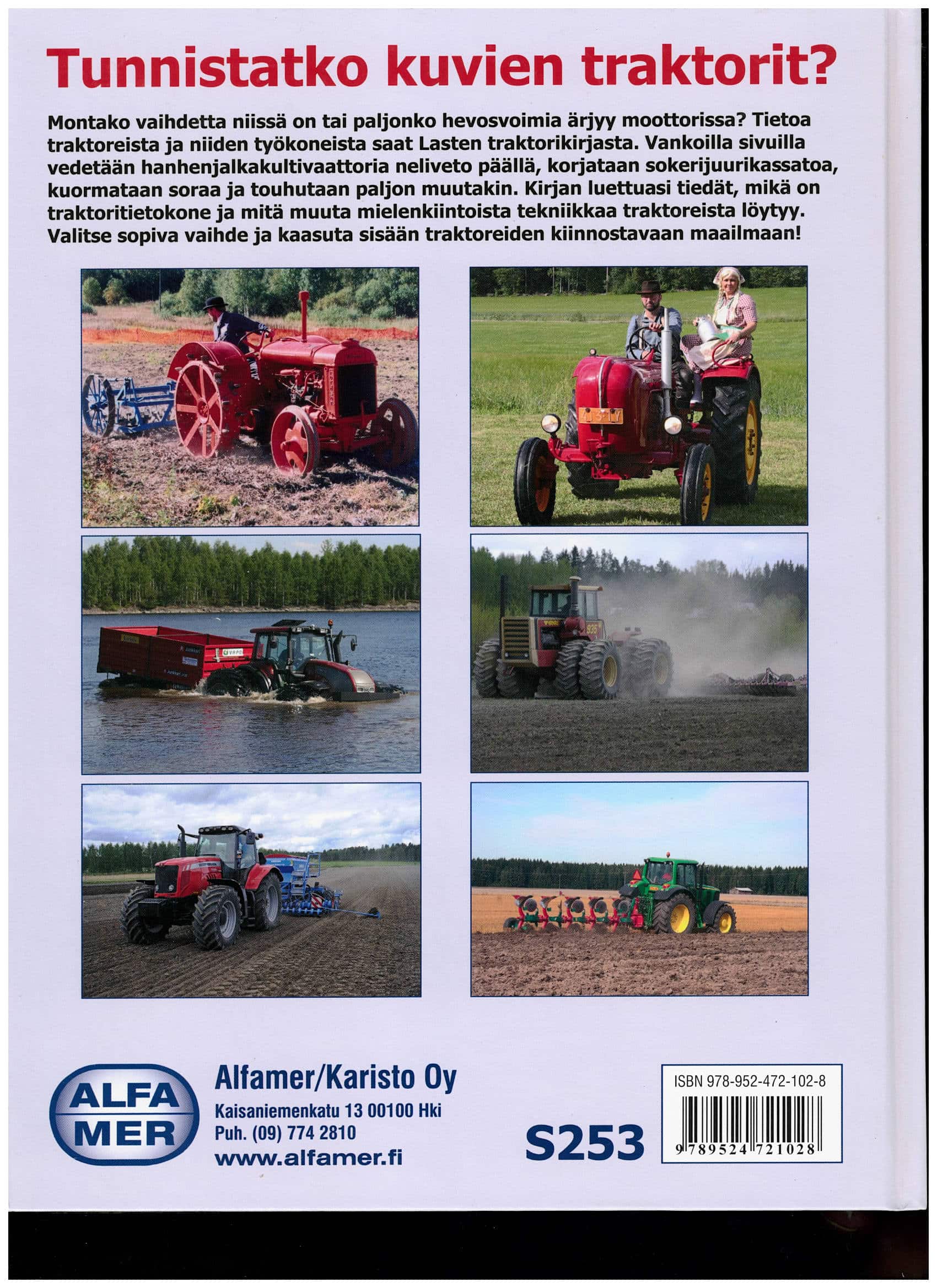 Lasten Traktorikirja; Alfamer -kirja - Image 2