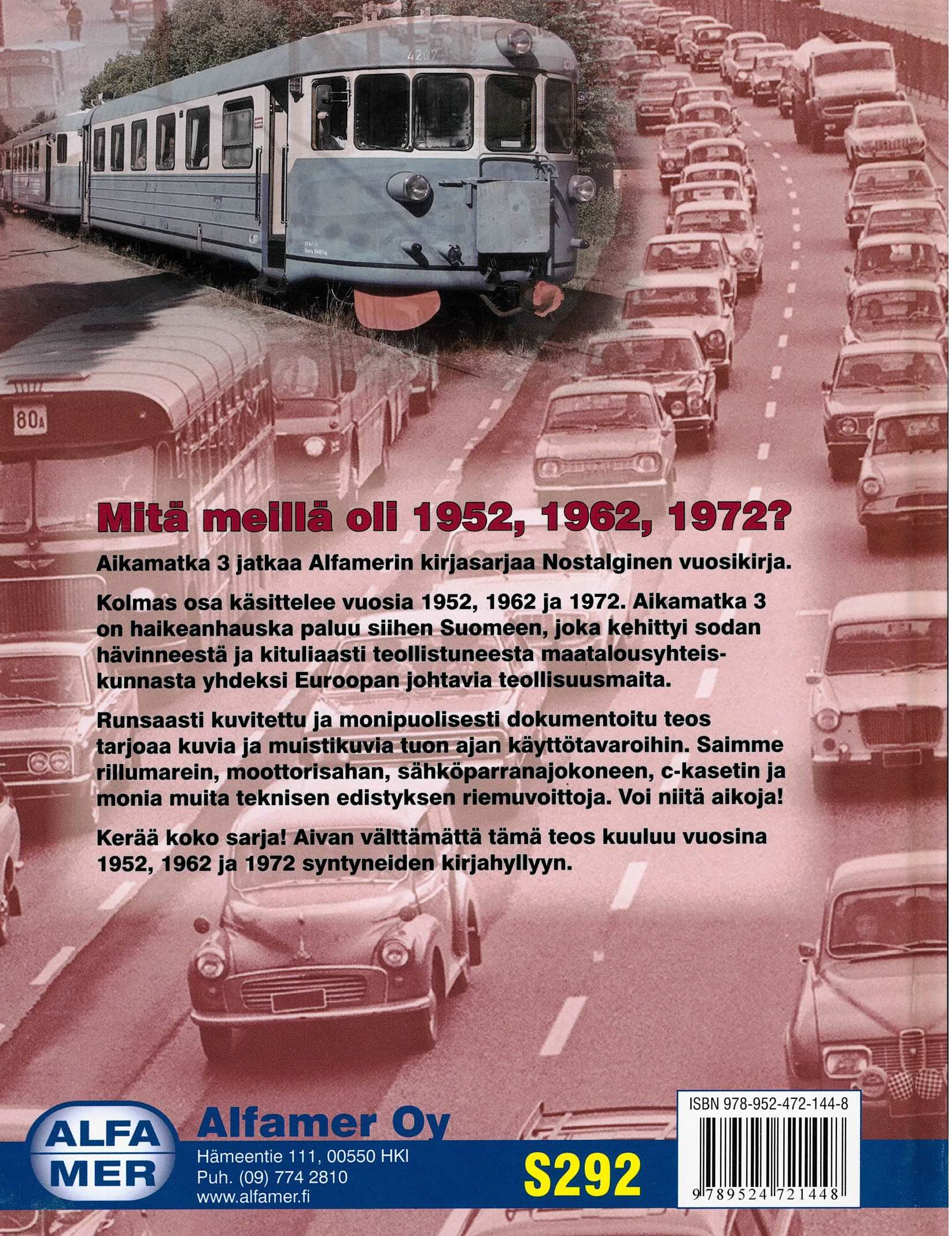 Aikamatka 3 1952, 1962,1972; Alfamer -kirja - Image 2