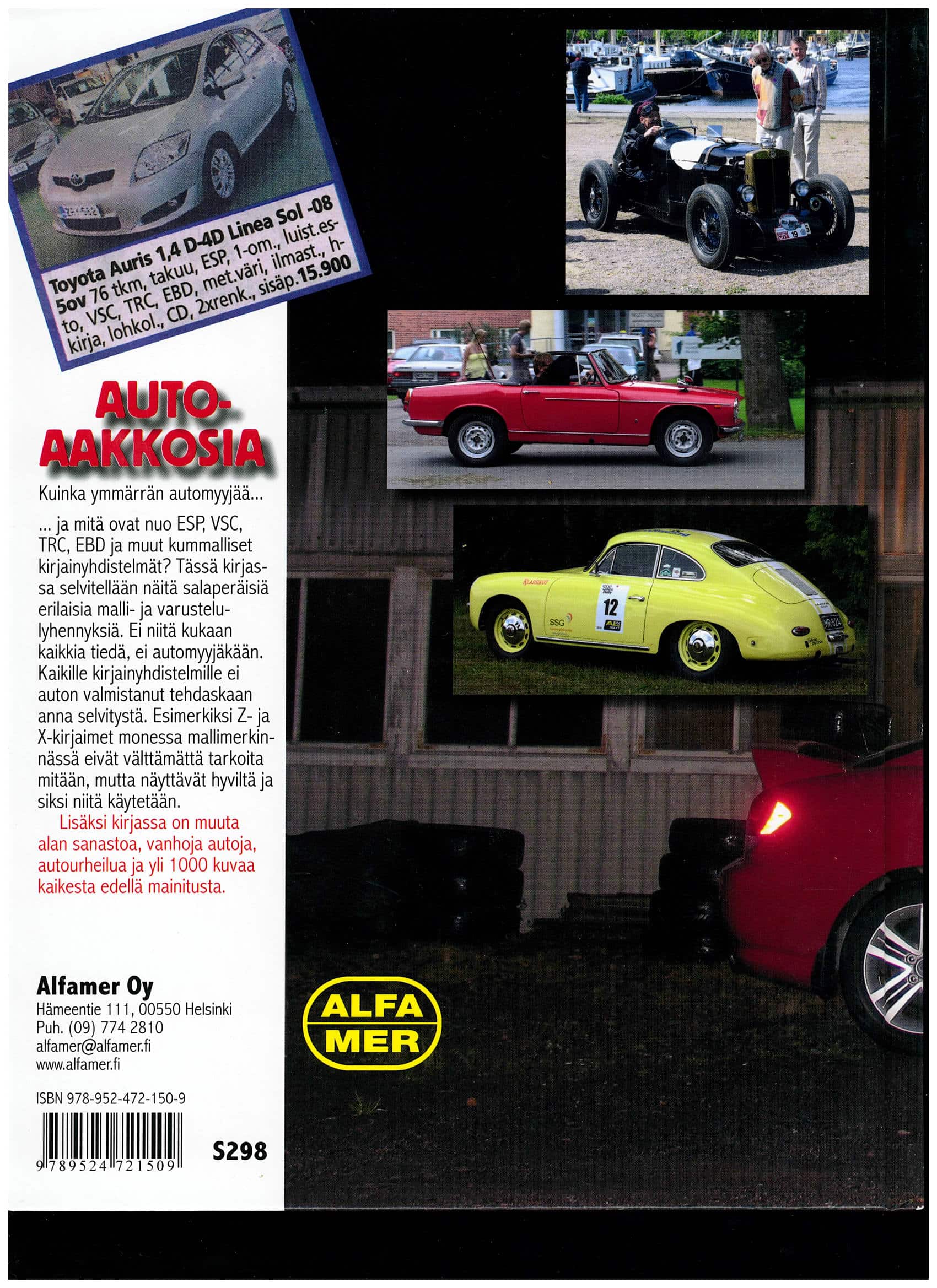 AUTO-aakkosia; Alfamer -kirja, antikvariaatti - Image 2