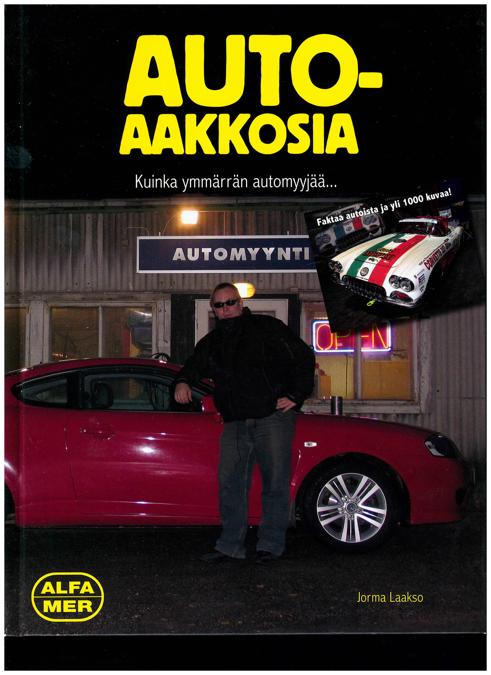 AUTO-aakkosia; Alfamer -kirja, antikvariaatti