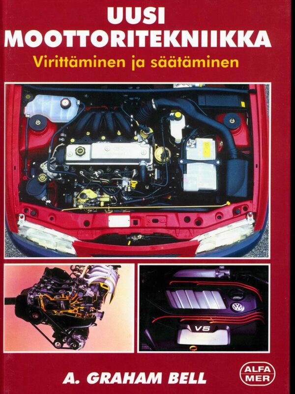 Uusi moottoritekniikka; Alfamer -kirja, antikvariaatti