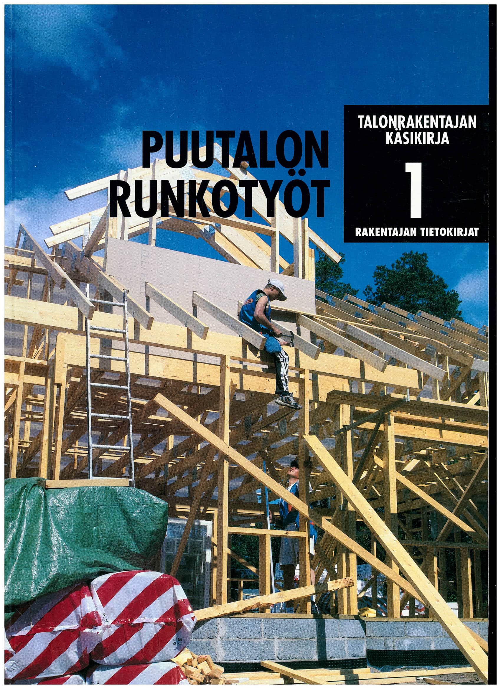 Puutalon Runkotyöt antikvariaattikirja