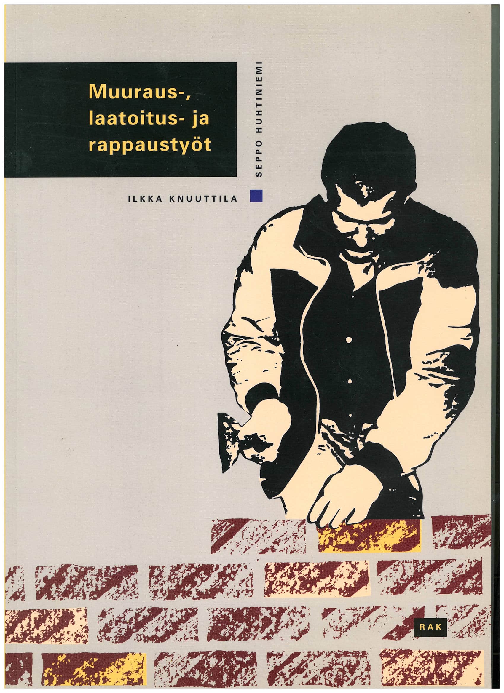 Muuraus-, laatoitus- ja rappaustyöt antikvariaattikirja