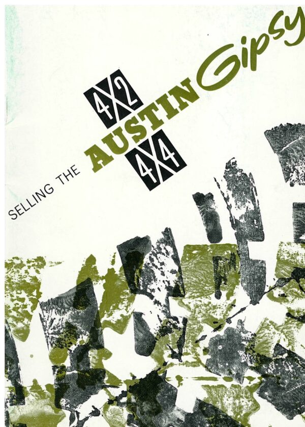 Austin Gipsy G4 M10/M15; Sales promotion - confidential