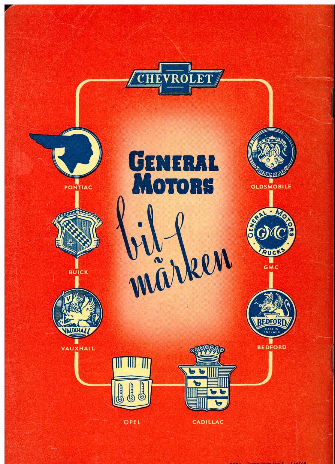 Chevrolet personvagn 1951; Handbok - Image 2