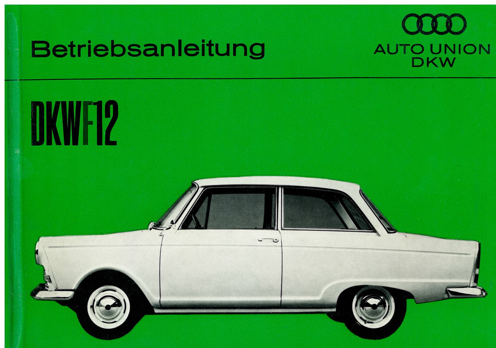 AUTO UNION DKW F12; Betriebsanleitung