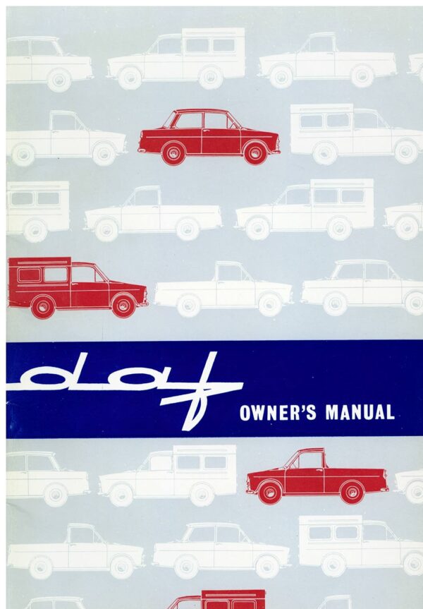 Daf, Daffodil; Owner's Manual
