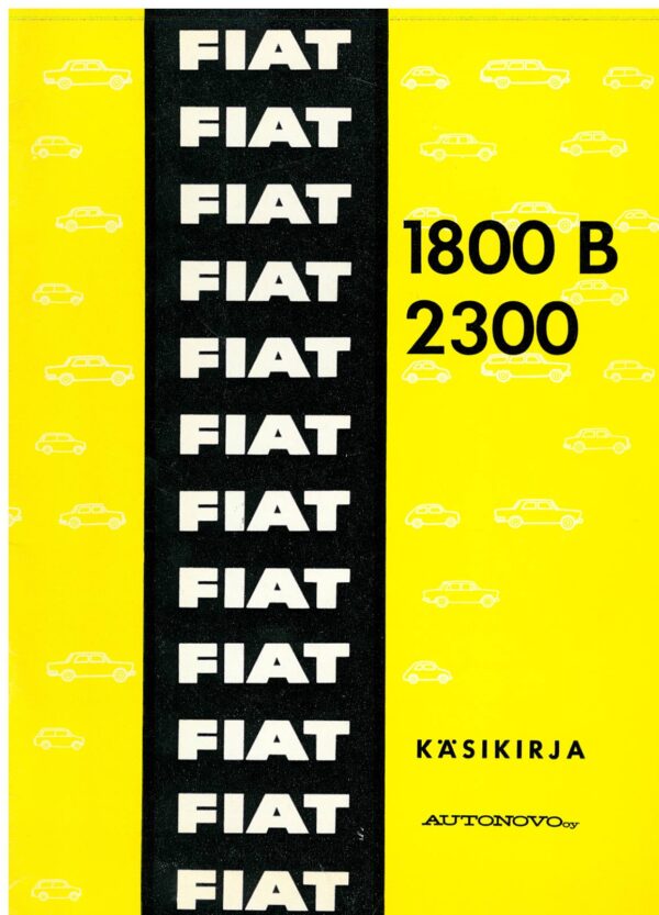 Fiat 1800 B 2300; Käsikirja