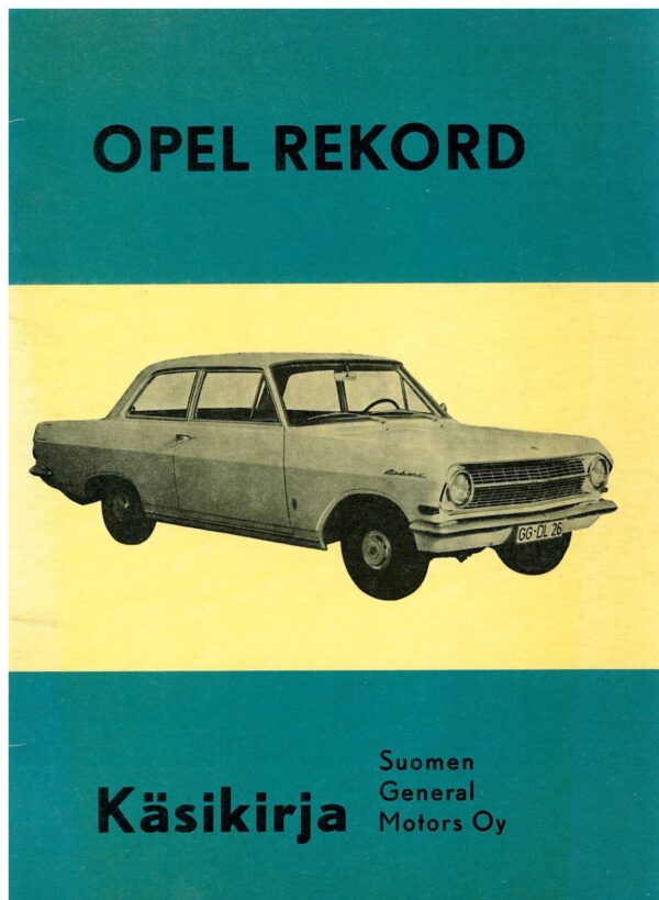 Opel Rekord; Käsikirja