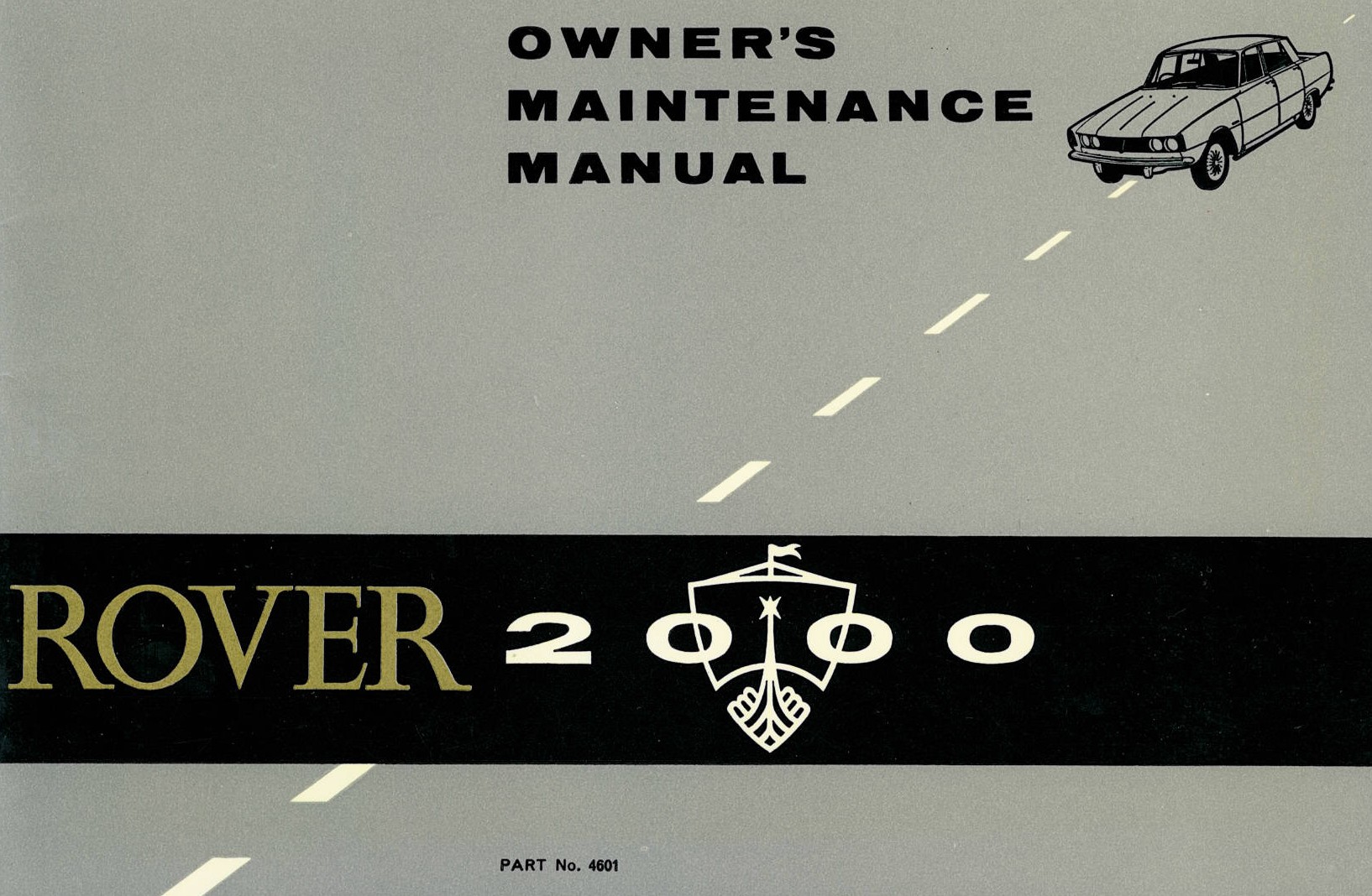 Rover 2000; Owner's Maintenance Manual