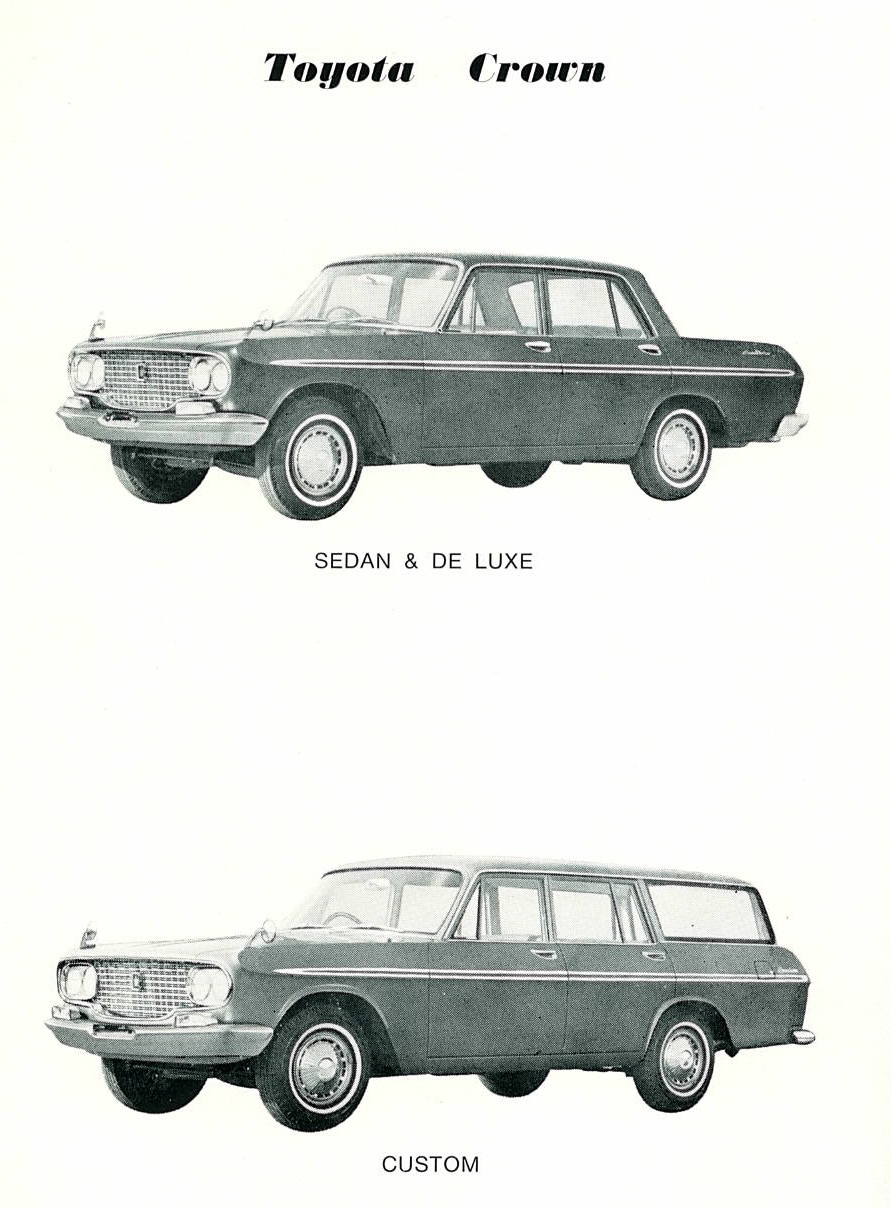 Toyota Crown; Omistajan käsikirja - Image 3