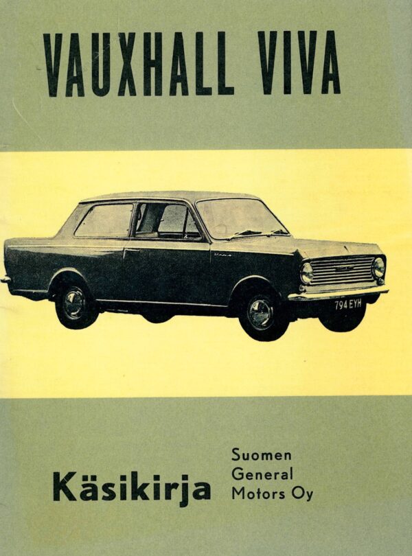 Vauxhall Viva; Käsikirja