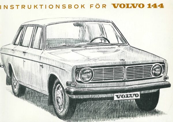 Volvo 144; Instruktionsbok