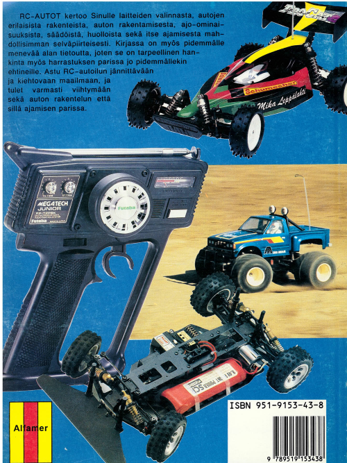 RC-AUTOT; Alfamer kirja