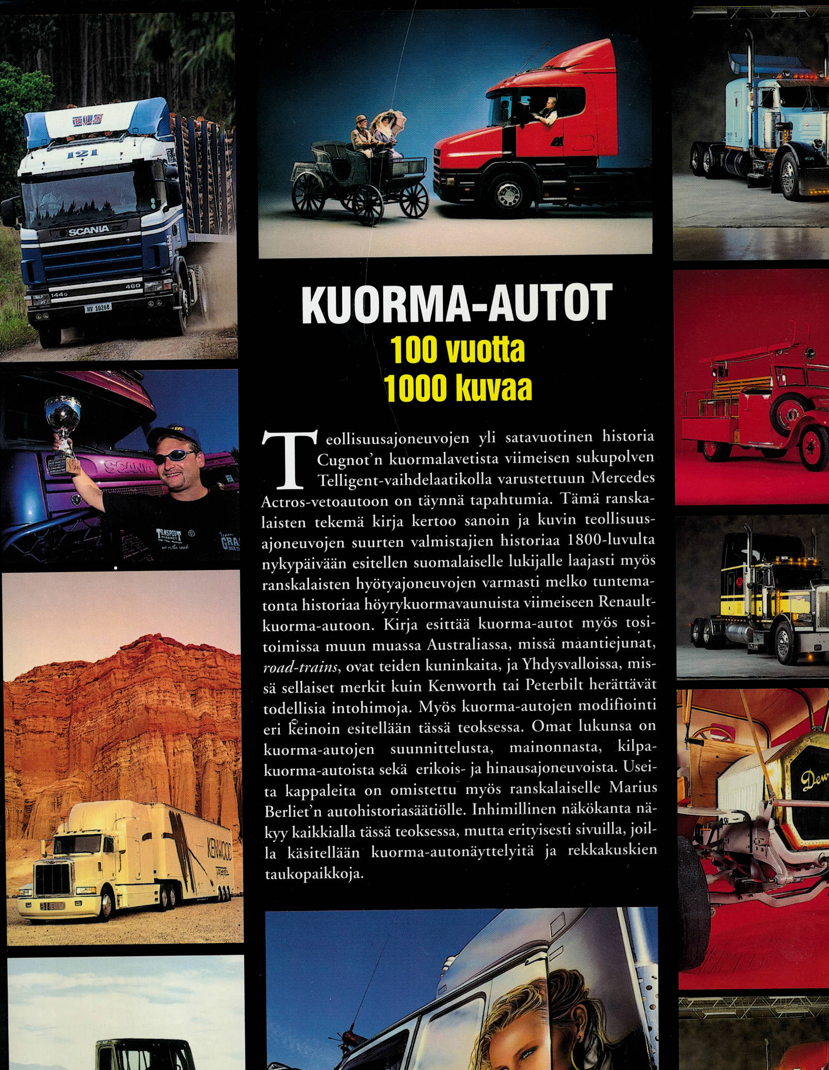 Kuorma-autot 100 vuotta 1000 kuvaa; Alfamer kirja